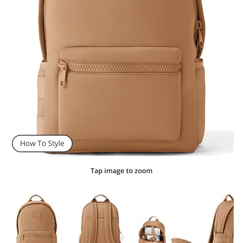 Dagne Dover Tan Men's Backpack